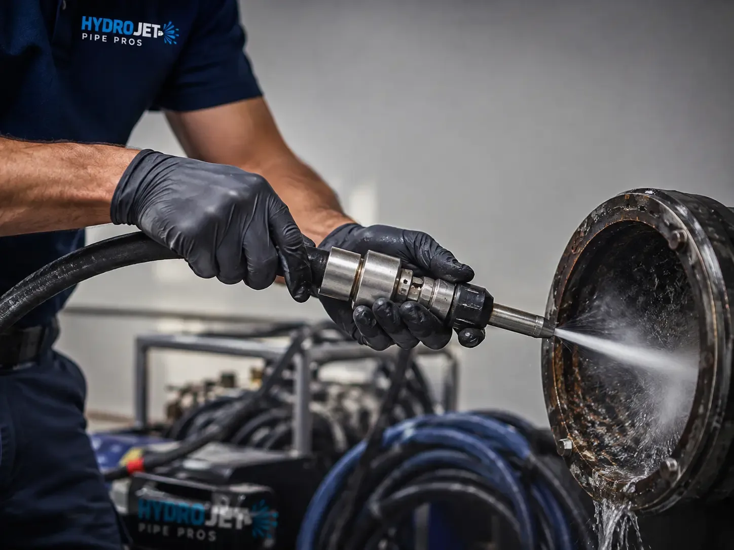 Hydro Jet Pipe Descaling in Start, LA